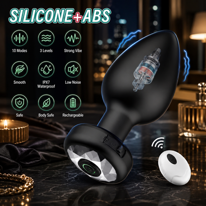 Wireless Remote Control Vibrating Plug for Women & Couples – Discreet Intimate Massager
