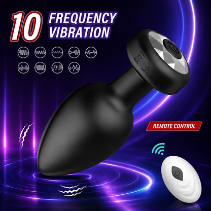Wireless Remote Control Vibrating Plug for Women & Couples – Discreet Intimate Massager