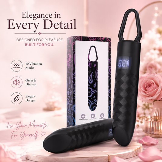 Discreet Bullet Vibrator for Women — Clitoral & Nipple Stimulator, Mini Lipstick Massager, Portable Sex Toy for Travel