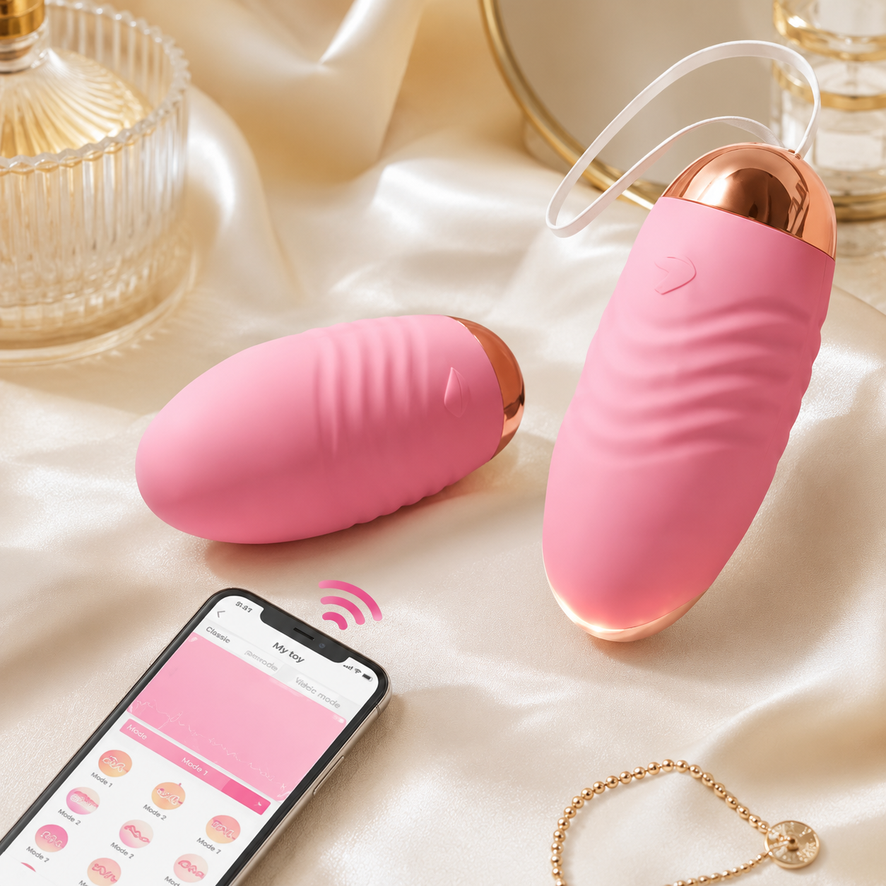 Wireless Remote Control App Vibrating Egg